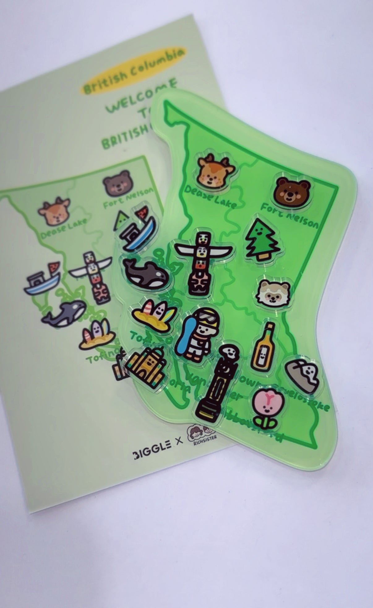 BC Adventure Magnet Set