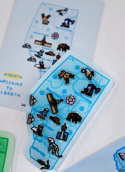 Alberta Adventure Magnet Set