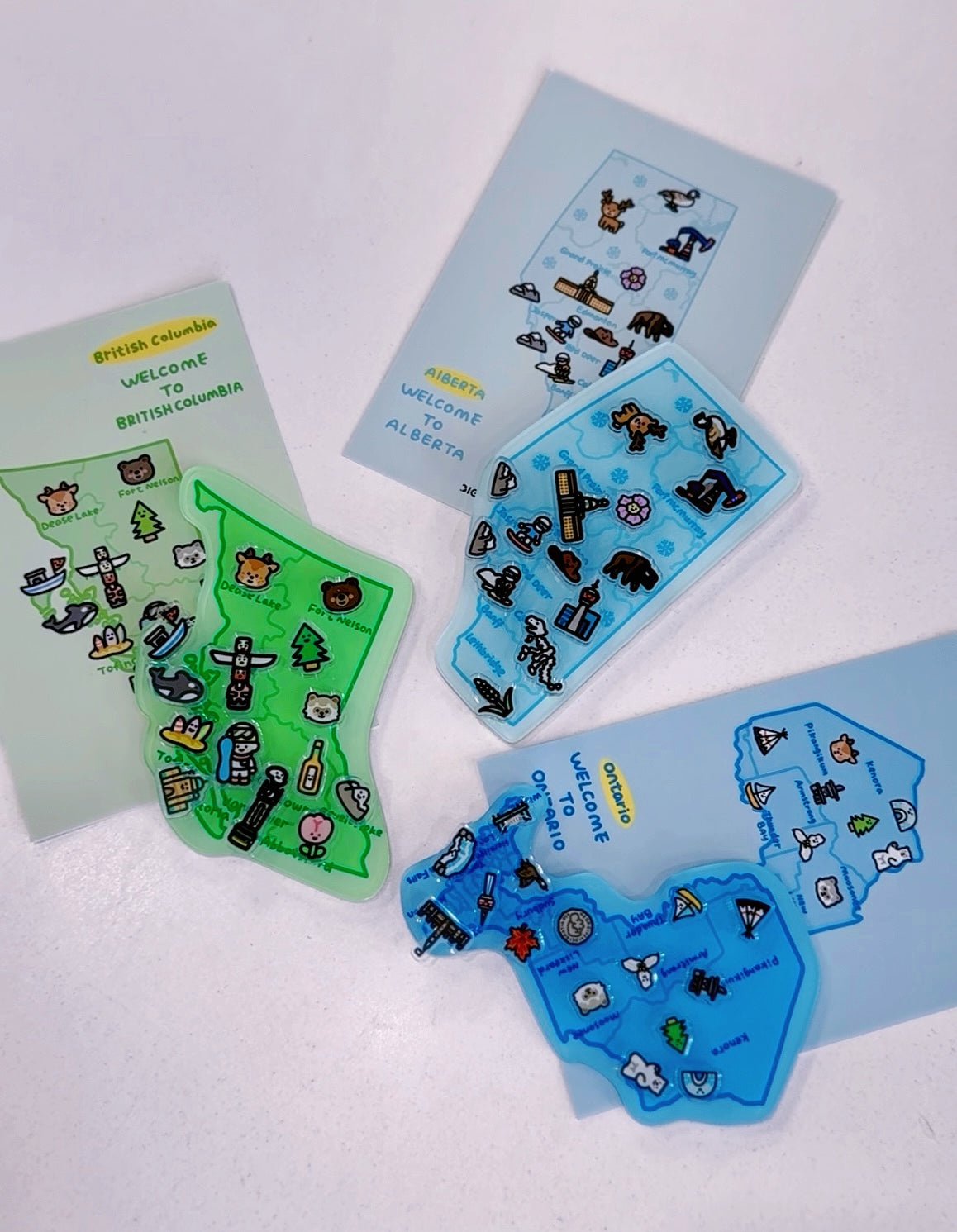 Alberta Adventure Magnet Set
