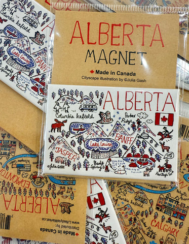 Alberta Cityscape magnet