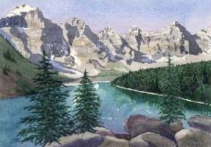 Moraine Lake Magnet