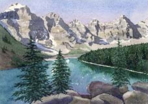 Moraine Lake Magnet
