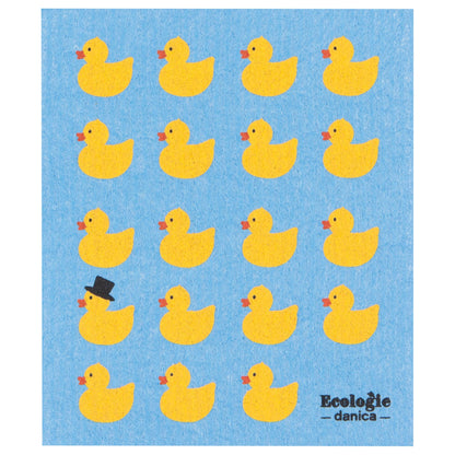 Swedish Dishcloth Rubber Duckies