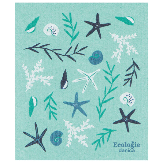 Coastal Treasures Swedish Dishcloth