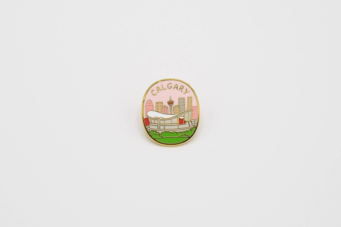 Calgary - enamel pin