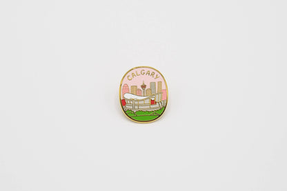 Calgary - enamel pin
