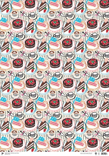 SWEET TABLE – Wrapping Paper