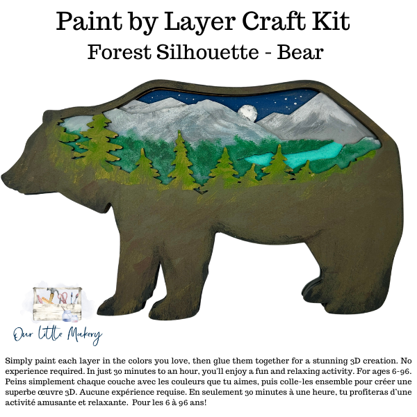 Bear Silhouette Kit