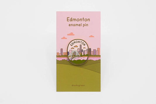 Edmonton - enamel pin