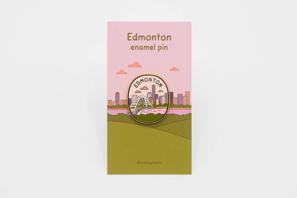 Edmonton - enamel pin