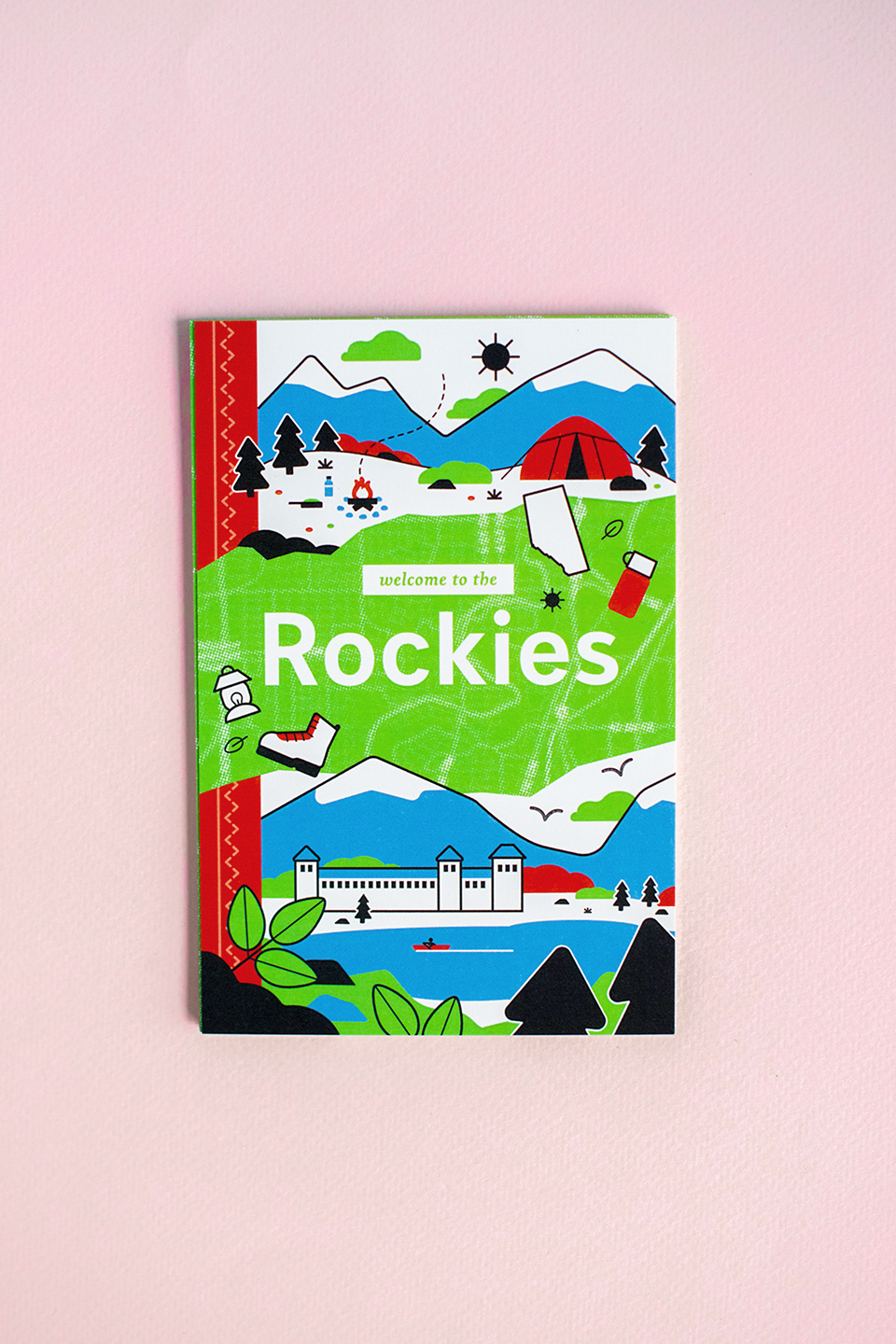 Calgary Postcard : Welcome to the Rockies!