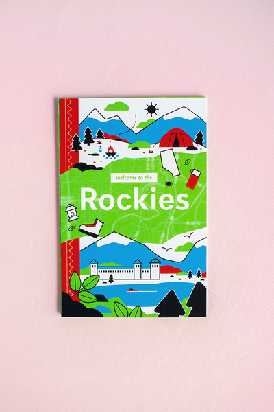 Calgary Postcard : Welcome to the Rockies!