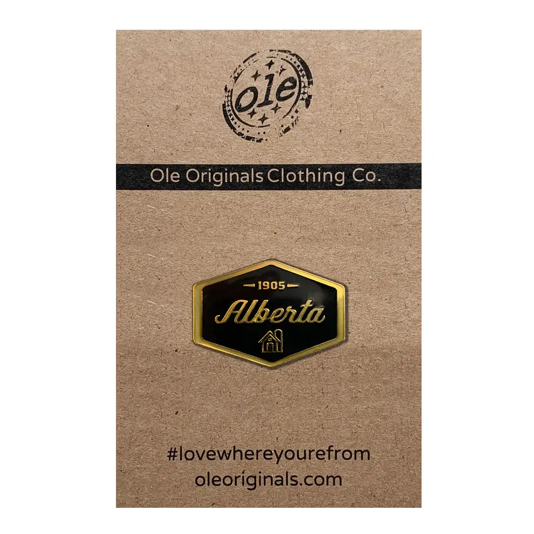 Alberta 1905 Enamel Pin