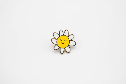 Happy Flower - enamel pin 🌼