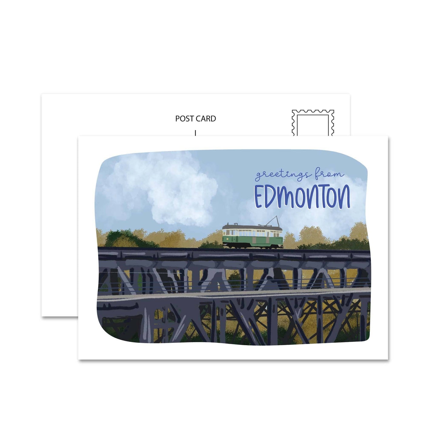 High Level Bridge Edmonton Postcards