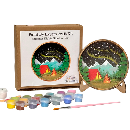 Summer Nights Shadow Box Kit