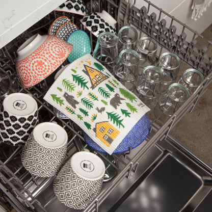 Wild Life Swedish Dishcloth