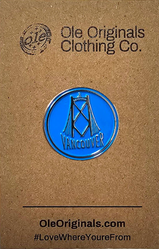 Vancouver Lions Gate Enamel Pin
