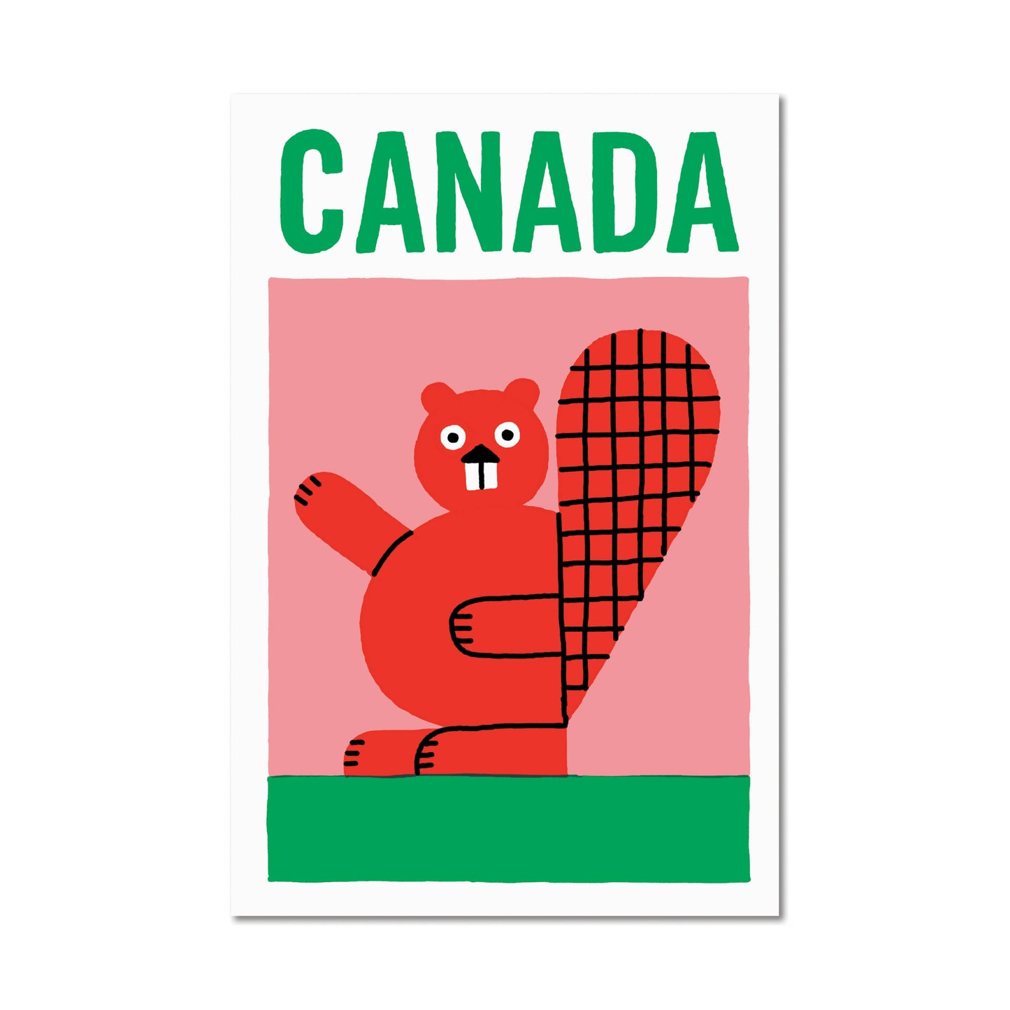BEAVER — Postcard