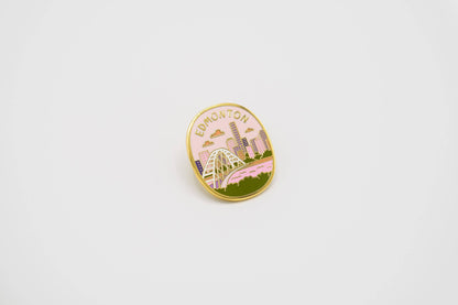 Edmonton - enamel pin