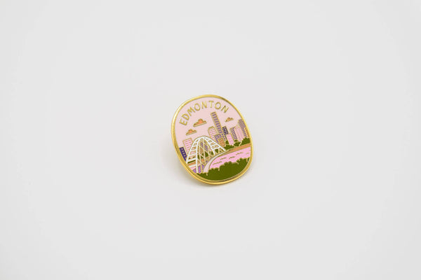 Edmonton - enamel pin