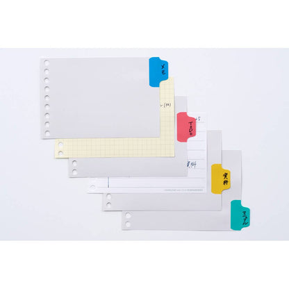 MARUMAN LOOSE LEAF - MINI B7 MODIFIED - LAMINATED INDEX TABS