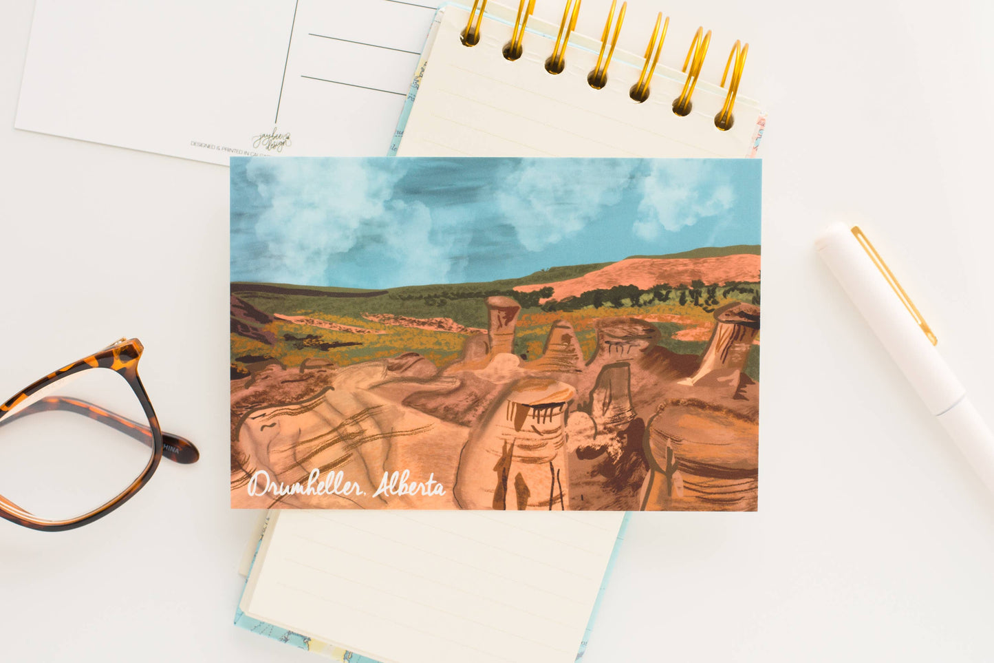 Drumheller Alberta Postcard