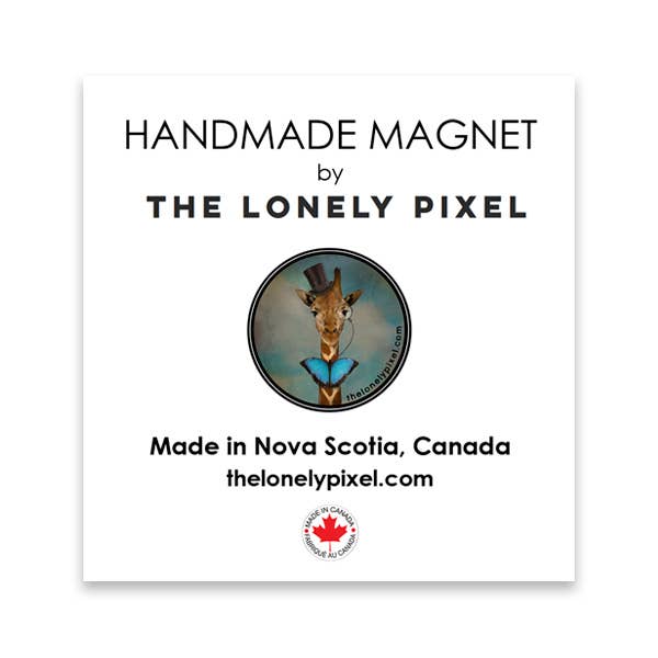 Lobster Nova Scotia Handmade Magnet - Pinchy McPinchface