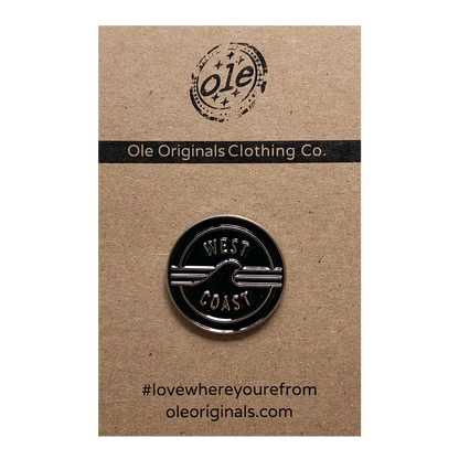 West Coast Enamel Pin