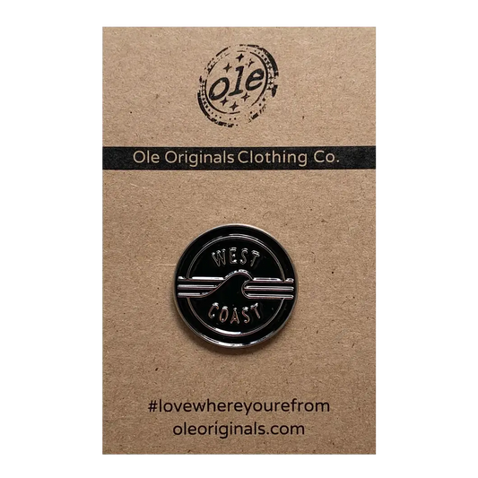 West Coast Enamel Pin