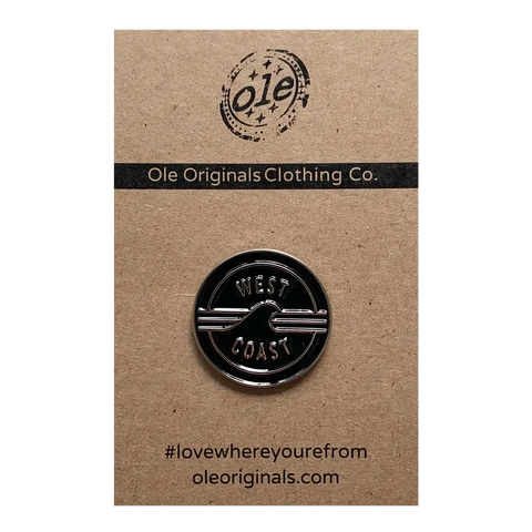 West Coast Enamel Pin