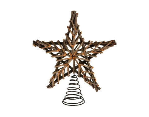 11.5" Twig 3D Star Tree Topper