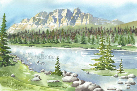 Castle Mountain Magnet