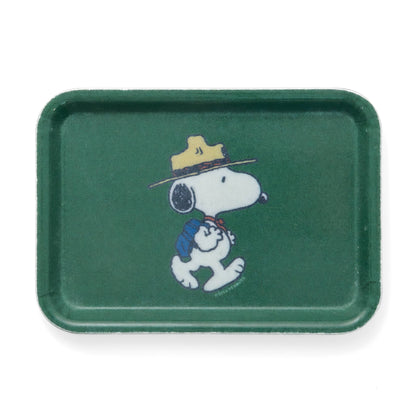 3P4 x Peanuts® - Snoopy Beagle Scout Hike Vintage-Style Tray