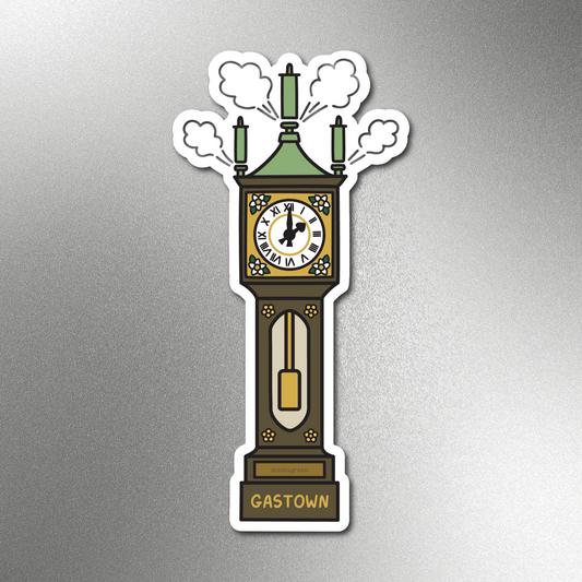 Gastown Steam Clock - fridge magnet