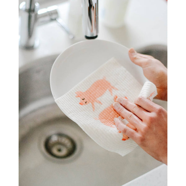 Penny Pig Swedish Dishcloth