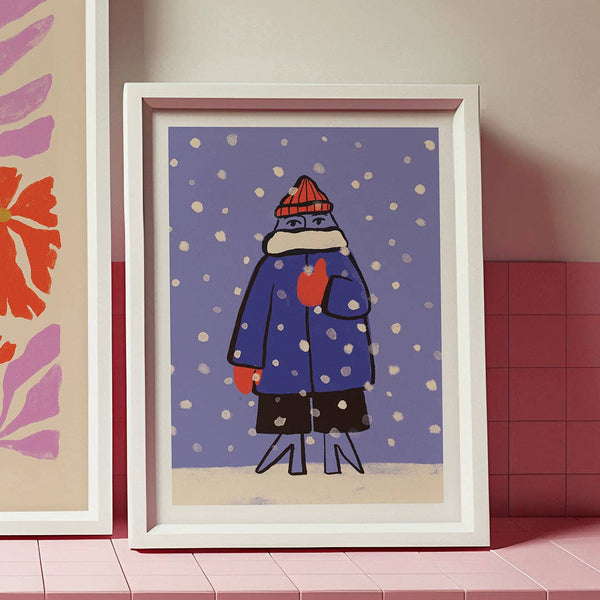 WINTER, 8" x 10" — Poster by Julia GR