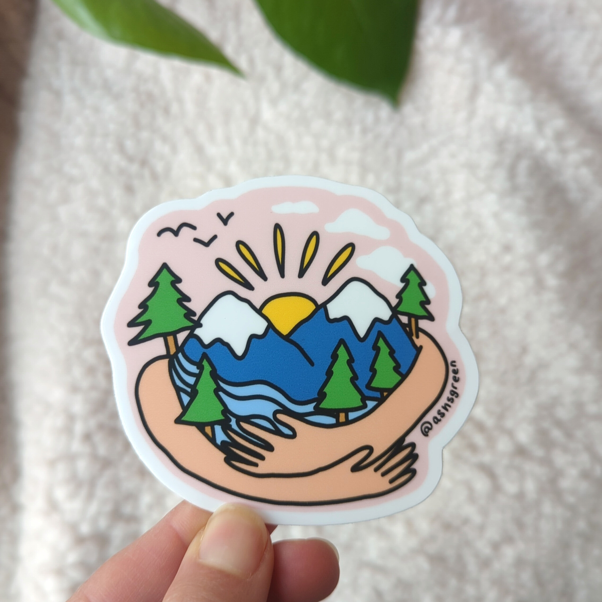 Nature Lover - 3" vinyl sticker
