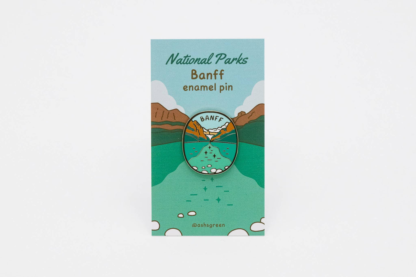 Banff National Park, Lake Louise - enamel pin ✨
