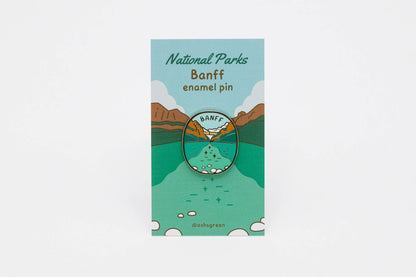 Banff National Park, Lake Louise - enamel pin ✨