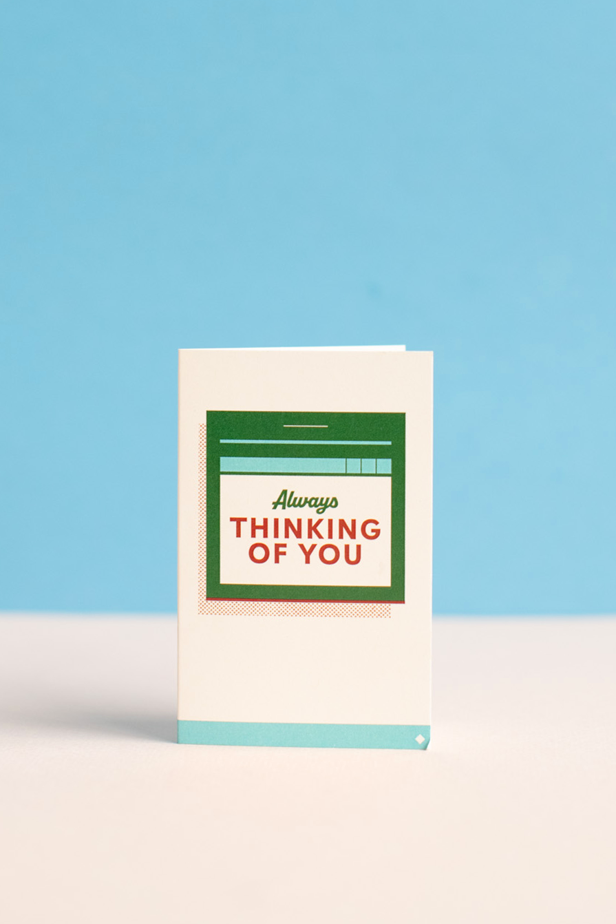 Card : Mini Vintage : Thinking of You