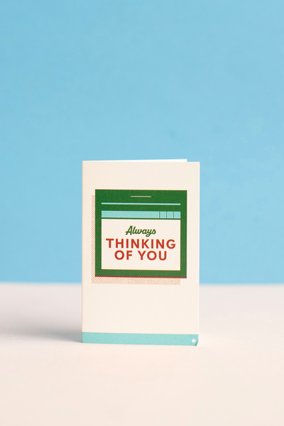 Card : Mini Vintage : Thinking of You