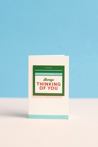 Card : Mini Vintage : Thinking of You