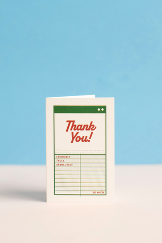 Card : Mini Vintage : Thank You!