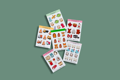 Woodland Mini Sticker Sheet