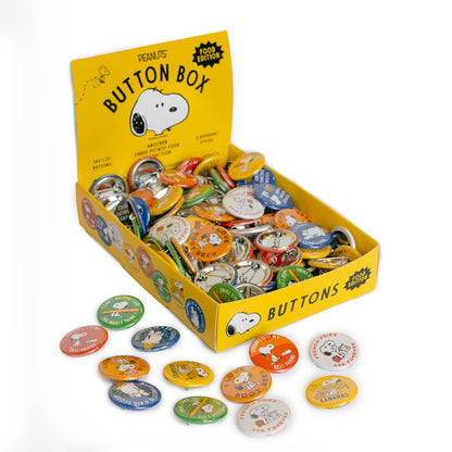 3P4 x Peanuts® - Snoopy Button Box (Food Edition)