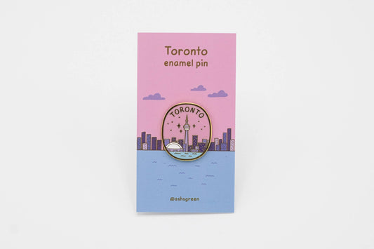 Toronto - enamel pin