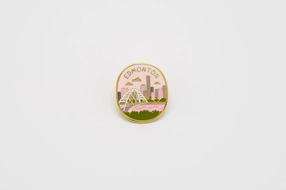 Edmonton - enamel pin