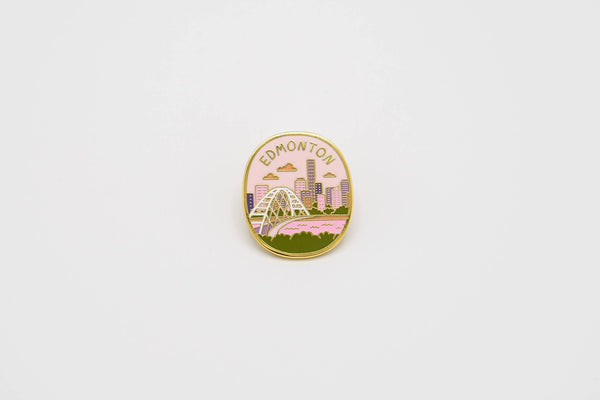 Edmonton - enamel pin