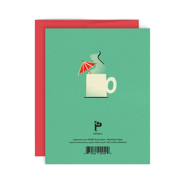 HAMMOCK — Greeting Card